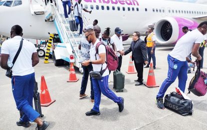 Teams arrive in Guyana ahead of 2nd T20 at Providence 
