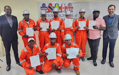 23 graduate with City and Guilds certificates from Nations School of Technology