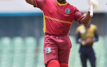 Jordan Johnson slams 105 as Windies U19s clobber Sri Lanka by 195 runs to level three-match ODI series