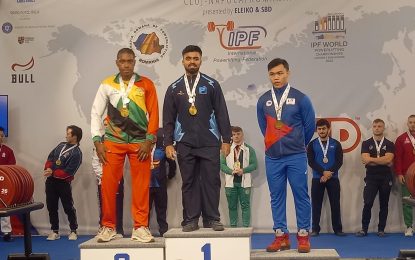 Tyrrell powers to deadlift silver, ends 10th overall in the 74kg Category