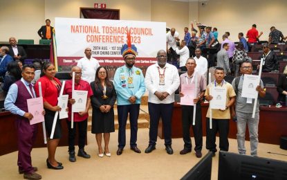 Six more Amerindian Villages receive Land Titles