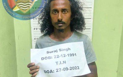 Prisoner scales fence, escapes while clearing land in Berbice