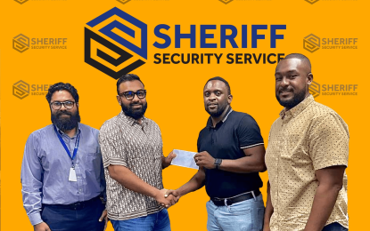Sheriff Security in as title sponsors for this year’s Cricket Carnival Linden Regatta