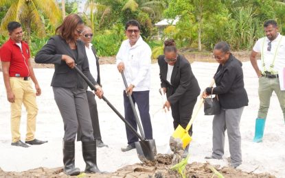 Sod turned for construction of $303M Timehri Magistrates’ Court