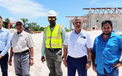 Work advances to provide treated water for entire Essequibo Coast
