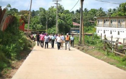 $244M concrete road commissioned at Matthews Ridge