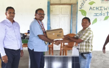 More Region Nine communities receive solar PV home systems