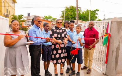 $172.6M wing commissioned at the East Ruimveldt Secondary School