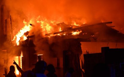 Several homeless after fire destroys Charlestown building