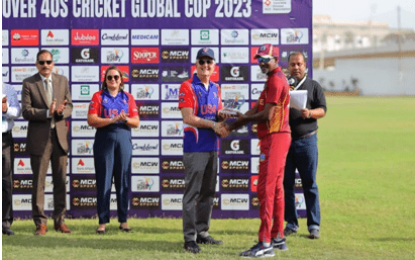 West Indies O40s storm into final whilst Abdul Razzaq’s epic knock takes Pakistan to final of MCW Over40s Cricket Global Cup