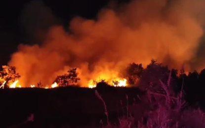 Wild fires scorch Rome, EBD