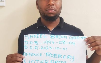 Three men charged for armed robbery