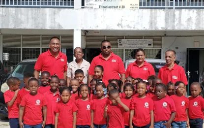 GGA introduces Golf to Suriname Schools 