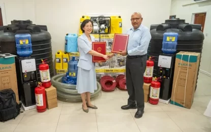China donates $20.7M to boost El Niño preparedness in Guyana