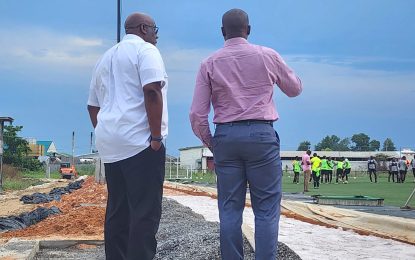 Concacaf’s Howard Mcintosh praises ongoing transformation of GFF’s National Training Centre