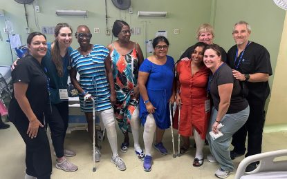 Successful Joint Replacement Surgery Marathon at GPHC by Women Orthopaedist Global Outreach