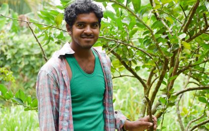Ramiro Persaud is contributing to Guyana’s food security