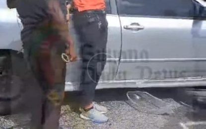 Man crashes after driving away with stolen car