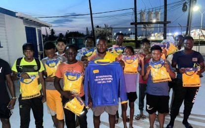 Police youth group launches Football Club at Beterverwagting