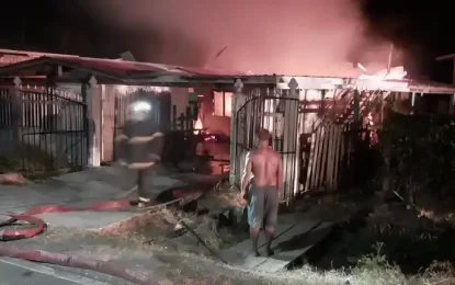 Fire leaves vendor, sons homeless
