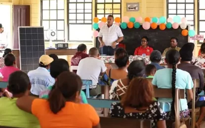 473 households in Region One receive solar systems, boosting electricity access