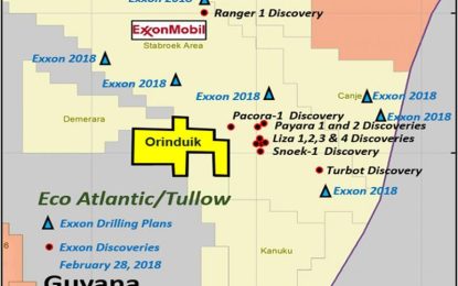 Eco Atlantic receives Govt. approval to take charge of Orinduik Block