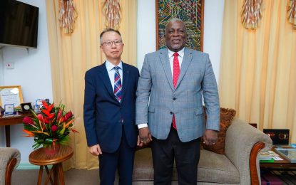 VP of South Korean Exim Bank on visit to Guyana
