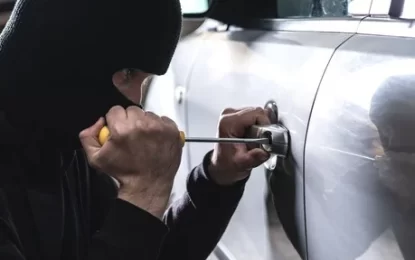 Car stolen from sleeping family found abandoned