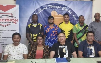 DCB/Sawh Voltcom Construction Inc/Precision Service Center Inc Inter Association Senior T20 Blast to commence soon