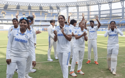 India clinch women’s test vs Australia to end 46 years of hurt