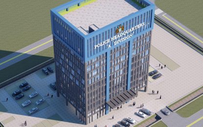 Sod turned for US$28M Brickdam Police Station