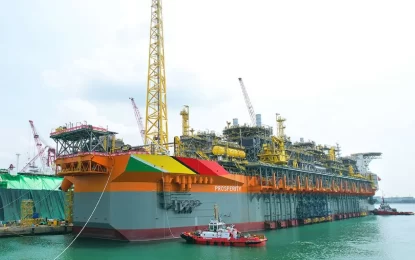 GNBS says recorded 142 lifts by Exxon last year, calibrated 424 flow meters 