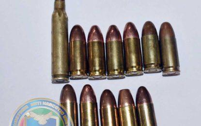 Melanie man caught with ammo