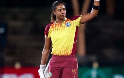 Windies skipper Matthews shortlisted for Women’s T20 International Player-of-the-Year award