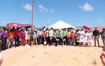 Sod turned for Nursing School and Training Complex in Region Two