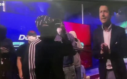Gunmen storm Ecuador television studio live on air