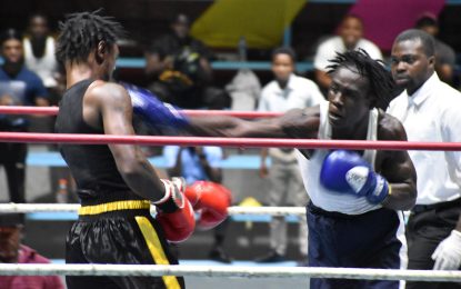 Police boxing gym tops card on opening night