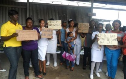 Jagdeo defends Govt. withholding Linden nurses pay