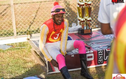 Jockey Appadu eyeing pole position at Jumbo Jet’s Mashramani race