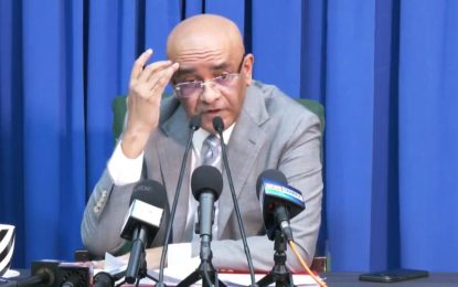 Jagdeo blames volatile oil prices for not increasing public servants’ wages by 50% but disregards concept while racking up debt