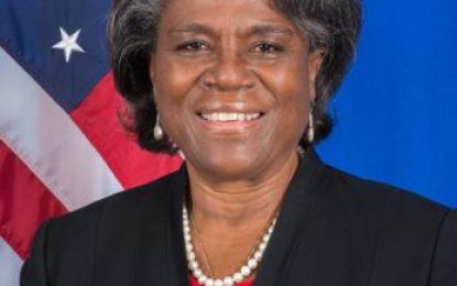 Top U.S. diplomat to visit Guyana Saturday