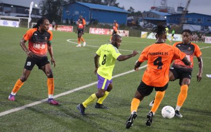 Tudor’s ‘five’ guides Slingerz FC to dominant 7-0 win over Monedderlust