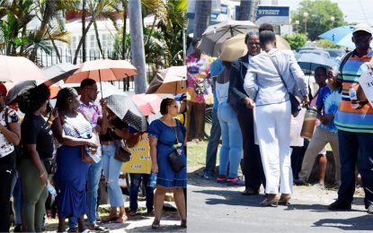 Teachers take protest to CARICOM