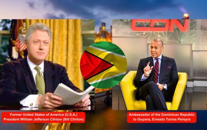 Ex-U.S. President Bill Clinton coming to scope out Oil and Gas opportunities in Guyana