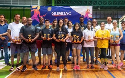 GUMDAC Easter Badminton tournament spikes off Thursday April 4