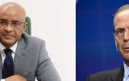 Jagdeo boasting about Chevron’s worldwide assets for Guyana despite deal yet to be finalised