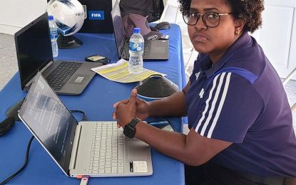 GFF Referee Instructor/ Assessor Natasha Lewis selected for FIFA Instructors Seminar