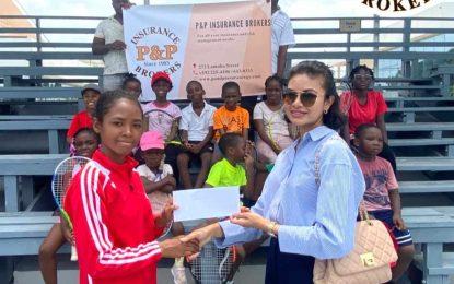 P&P Insurance Brokers on board with Sheltez Tennis Camp