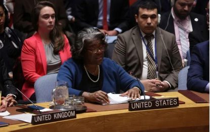 U.N. Security Council does not pass draft U.S. resolution on Gaza ceasefire