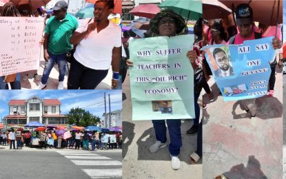 ‘We will not be bullied’ – Striking teachers tell Government